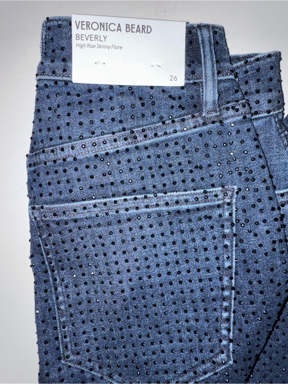 Beverly Rhinestone Skinny-Flare Jean - Picture 15 of 15